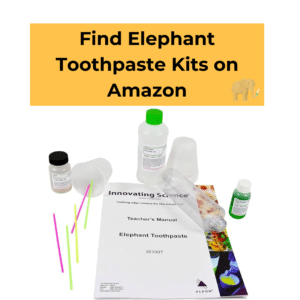 Buy Elephant Toothpaste on Amazon for Kids Science Experiment- Toothfeed