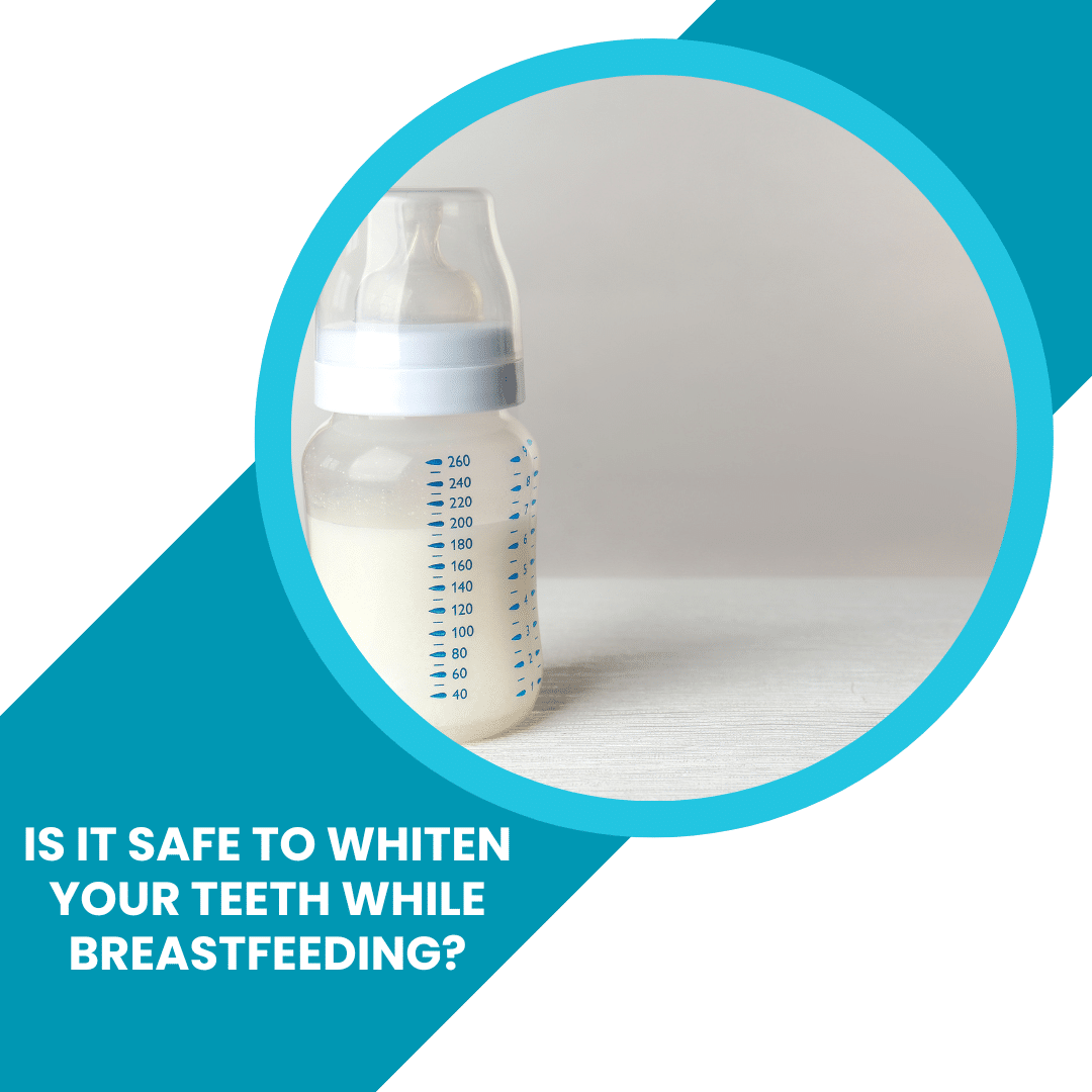 Is it safe to whiten your teeth while breastfeeding? - ToothFeed