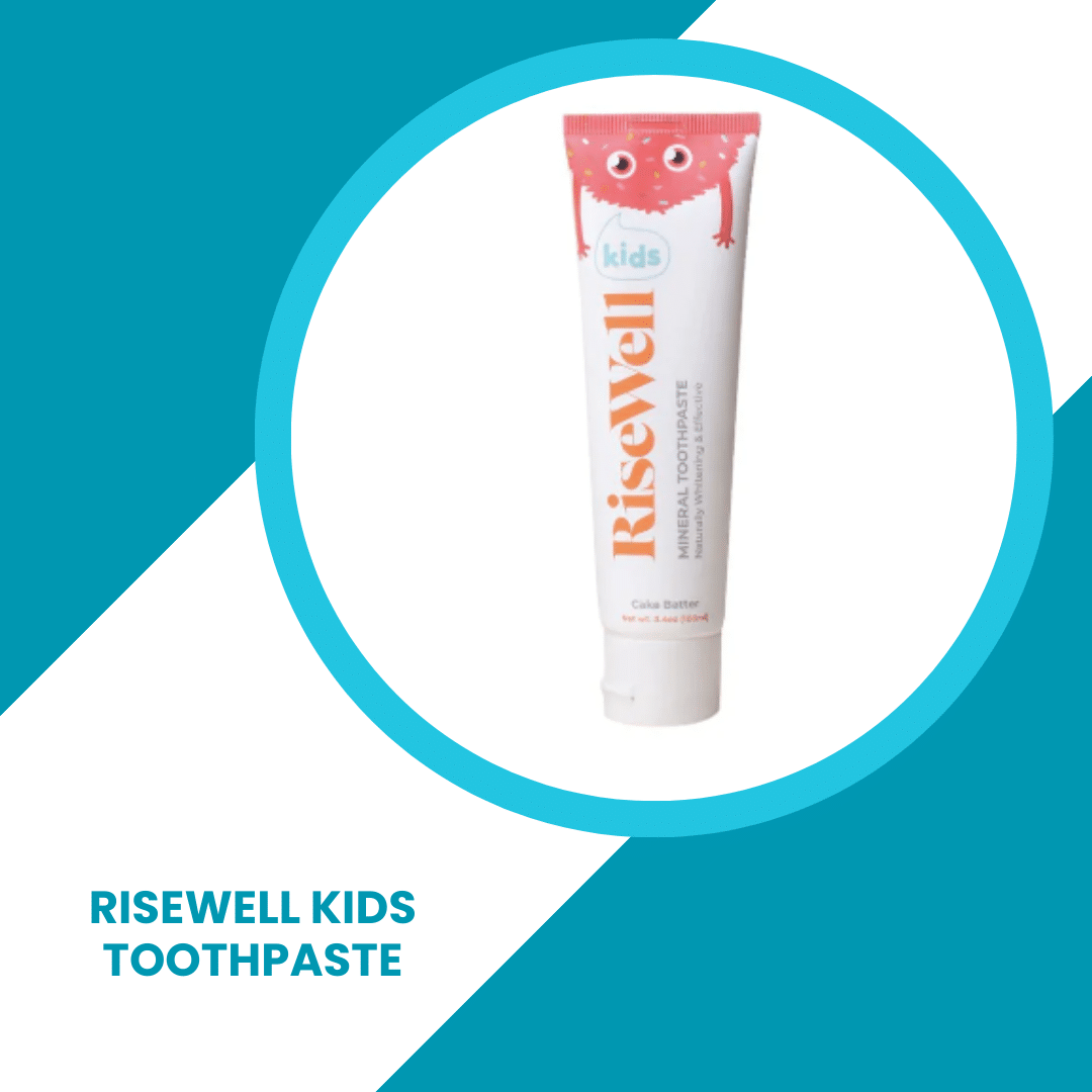 RiseWell Kids Toothpaste - Cake Batter Flavor
