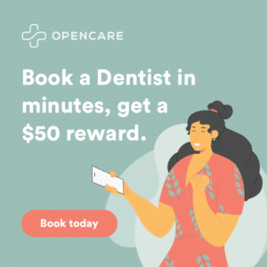 Opencare Book a Dentist Banner Ad