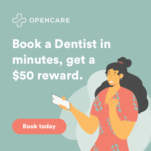 Opencare Book a Dentist Banner Ad